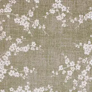 Photo of Green And White Oriental Washable Area Rug