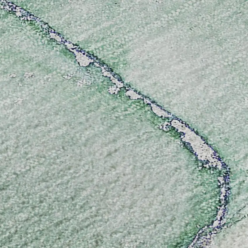 Green Blue And Ivory Abstract Washable Area Rug With UV Protection Photo 3