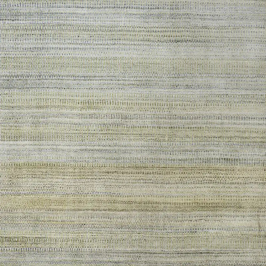 Green Blue And Tan Ombre Hand Woven Area Rug Photo 3