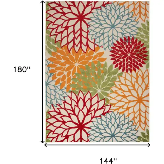 Green Indoor Outdoor Area Rug Photo 3