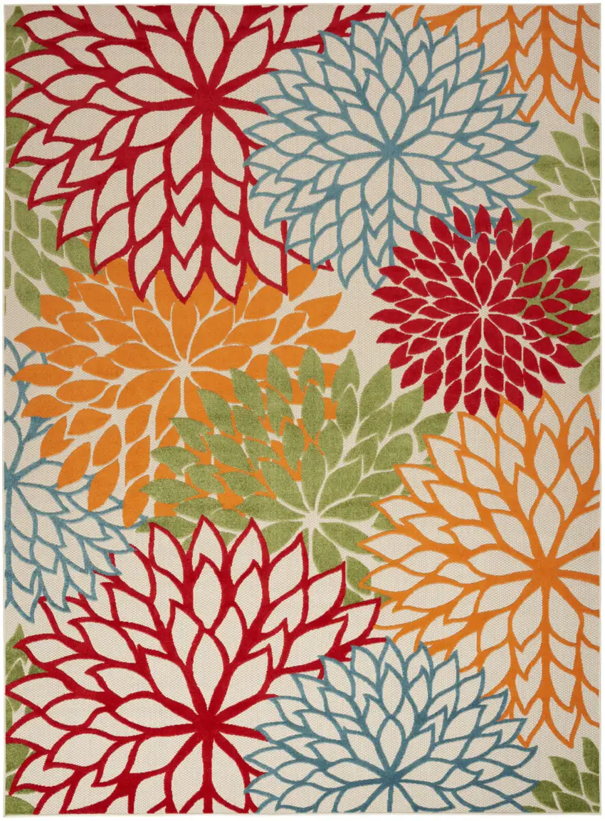 Green Indoor Outdoor Area Rug Photo 1