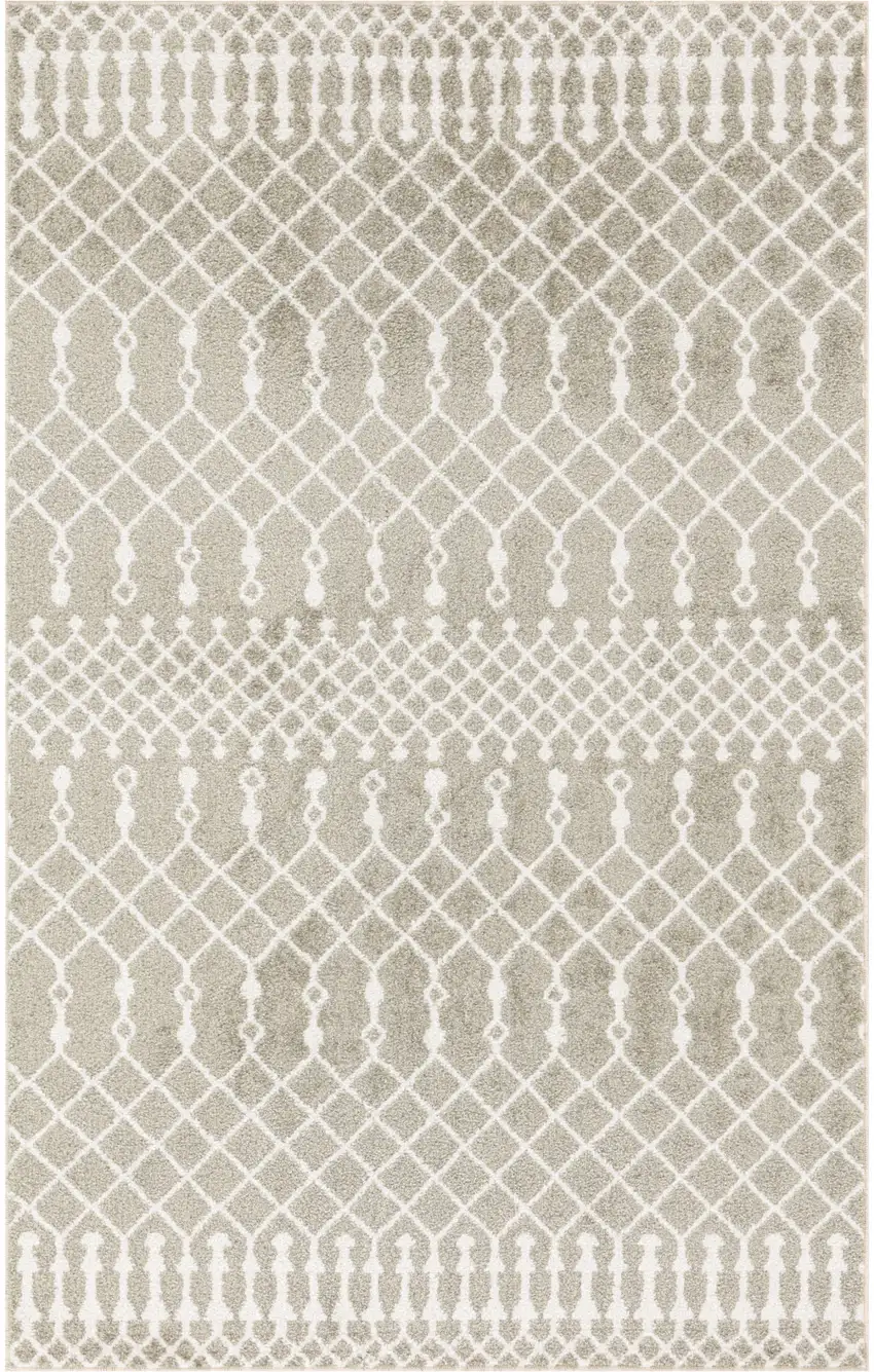 Green Geometric Area Rug Photo 8
