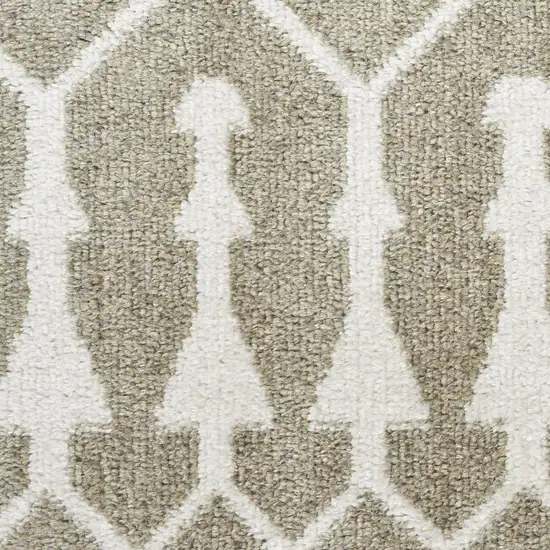 Green Geometric Area Rug Photo 4