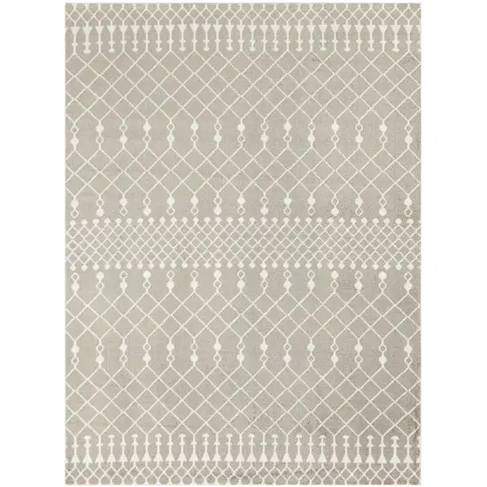 Green Geometric Area Rug Photo 7