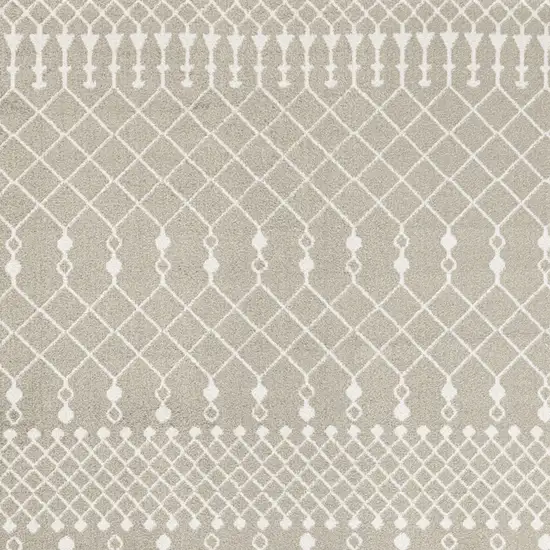 Green Geometric Area Rug Photo 8