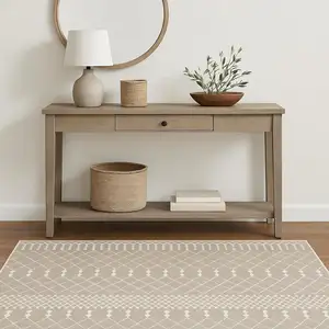 Photo of Green Geometric Area Rug