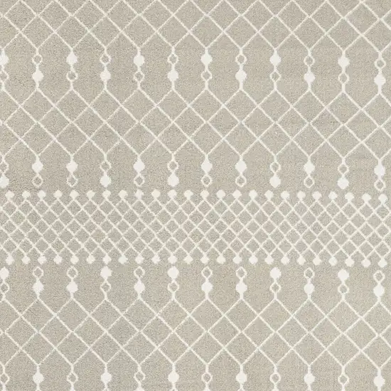 Green Geometric Area Rug Photo 8