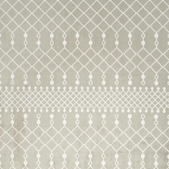 Green Geometric Area Rug Photo 8