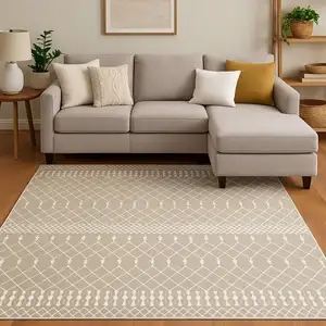 Photo of Green Geometric Area Rug