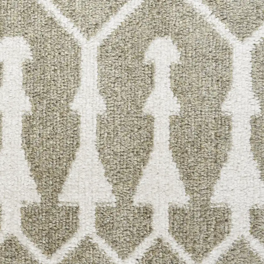 Green Geometric Area Rug Photo 3