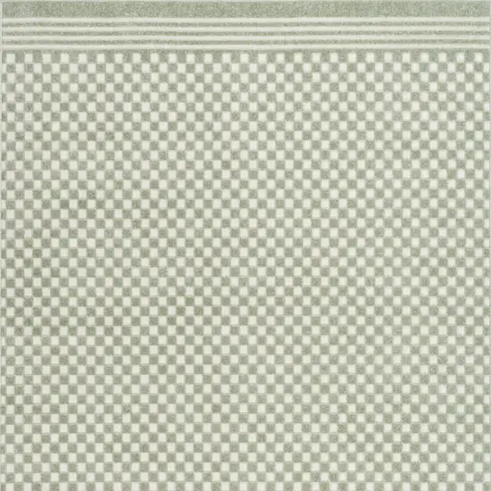 Green Geometric Area Rug Photo 7
