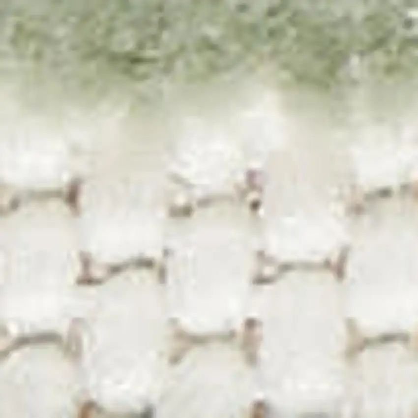 Green Geometric Area Rug Photo 4