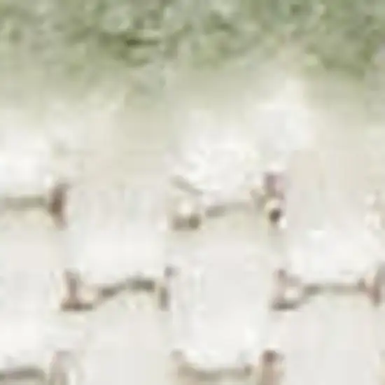 Green Geometric Area Rug Photo 3