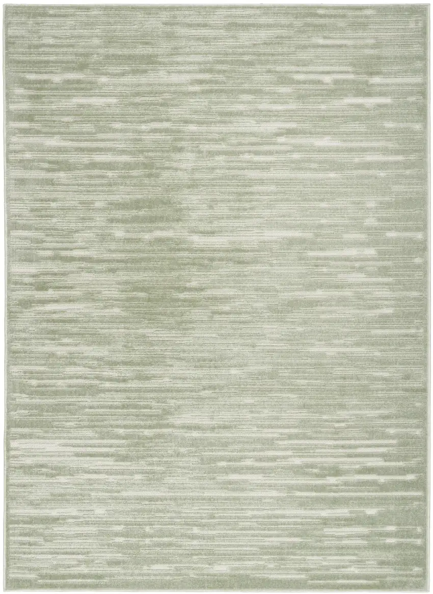 Green Geometric Area Rug Photo 1