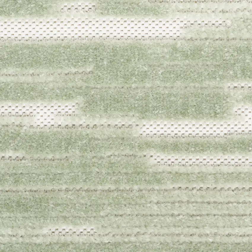 Green Geometric Area Rug Photo 7