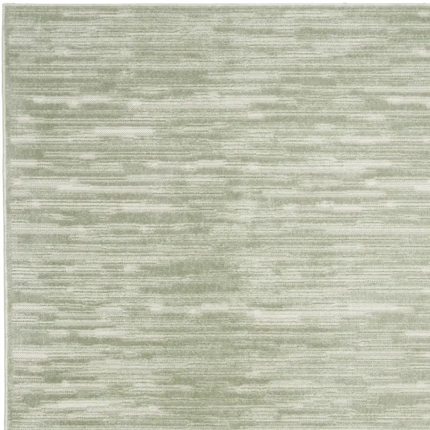 Green Geometric Area Rug Photo 6