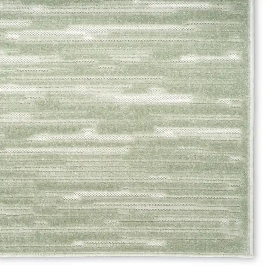 Green Geometric Area Rug Photo 7