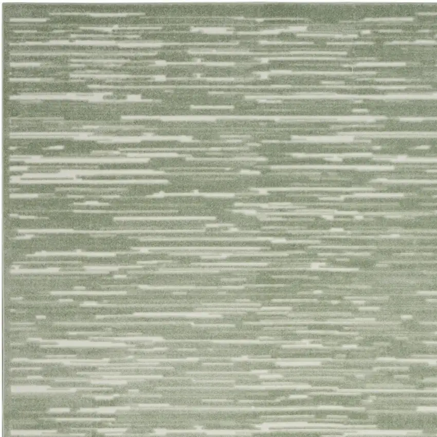Green Geometric Area Rug Photo 6