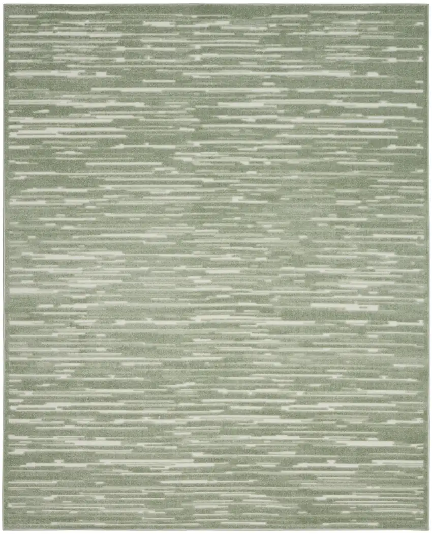 Green Geometric Area Rug Photo 1