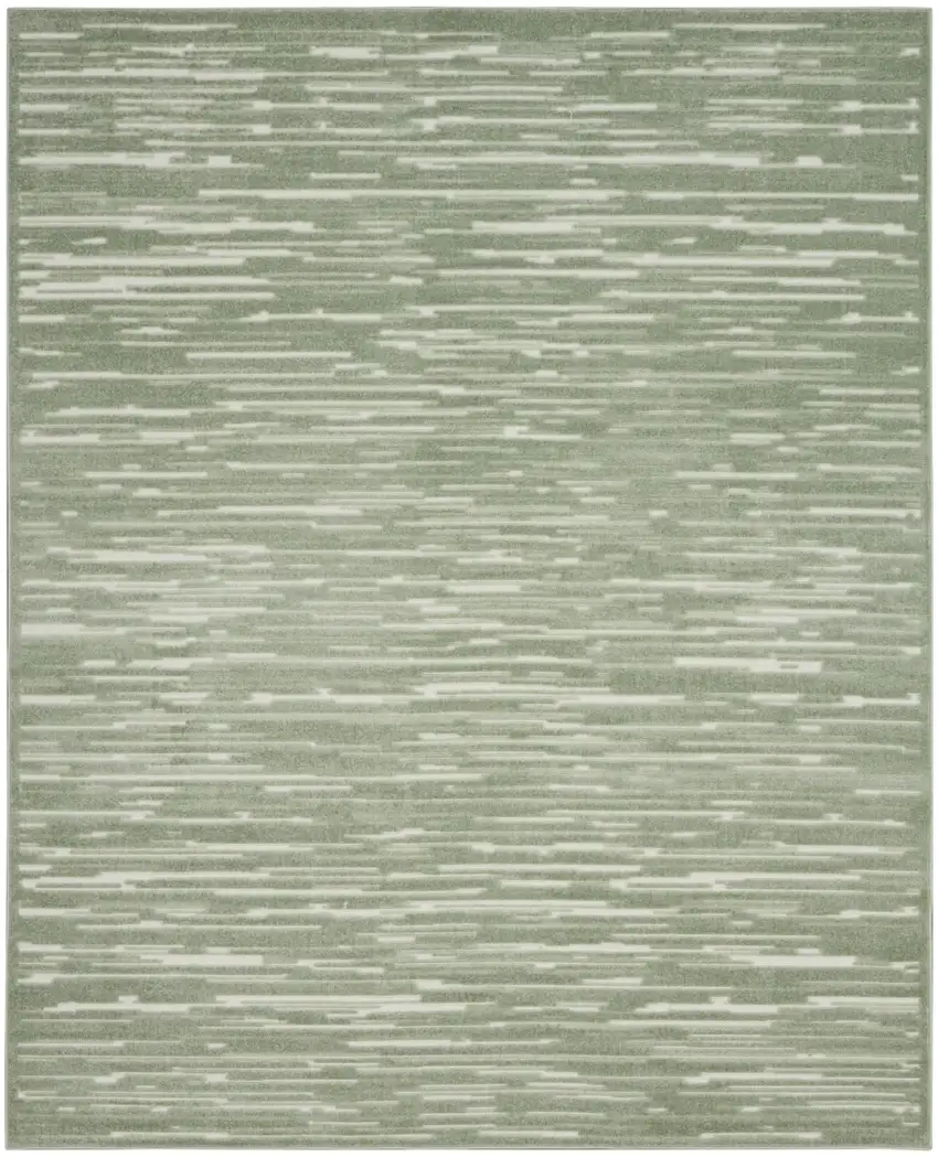 Green Geometric Area Rug Photo 2