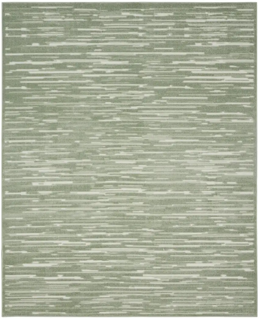 Green Geometric Area Rug Photo 4