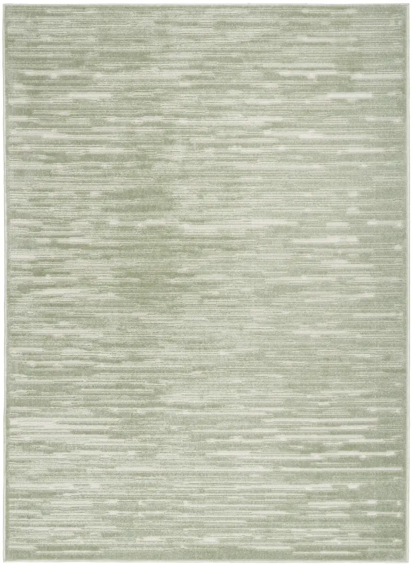 Green Geometric Area Rug Photo 2