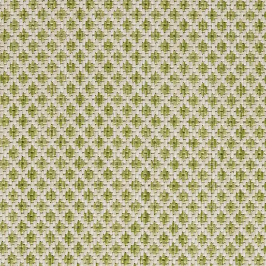 Green And Ivory Indoor Outdoor Area Rug Photo 5
