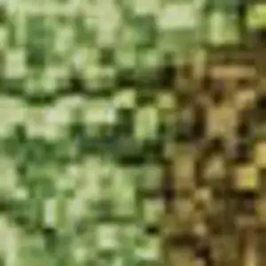 Photo of Green Gold And Orange Abstract Washable Area Rug With UV Protection