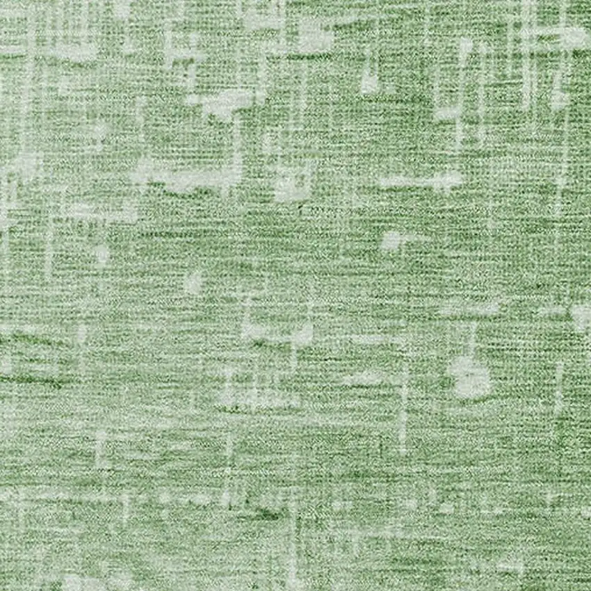 Green Gray And Charcoal Ombre Washable Area Rug With UV Protection Photo 2