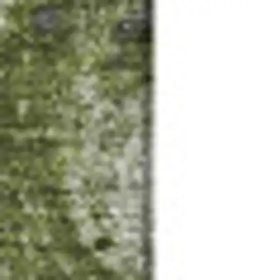 Green Gray And Ivory Abstract Washable Area Rug With UV Protection Photo 3