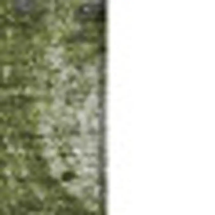 Green Gray And Ivory Abstract Washable Area Rug With UV Protection Photo 3