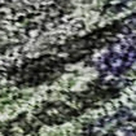 Green Gray And Purple Abstract Geometric Washable Area Rug With UV Protection Photo 3