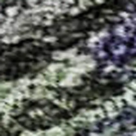 Green Gray And Purple Abstract Geometric Washable Area Rug With UV Protection Photo 2