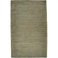 Photo of Green Gray And Tan Hand Woven Area Rug