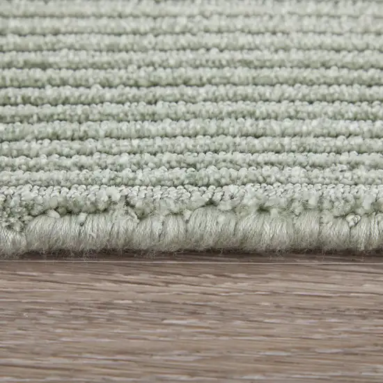 Green Hand Woven Area Rug Photo 2