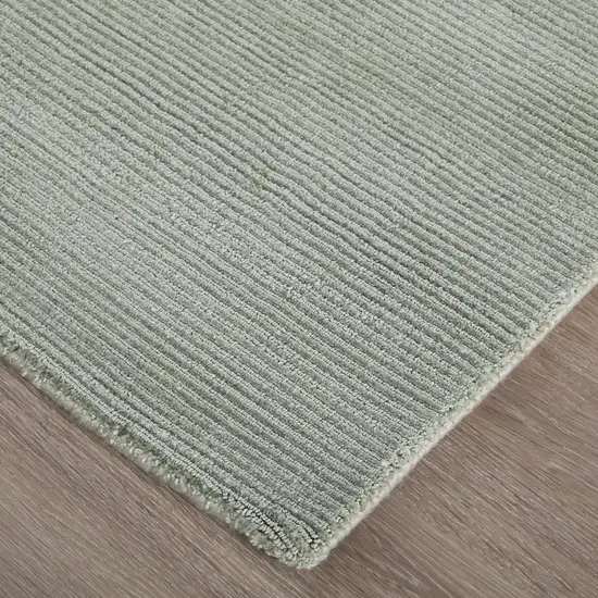 Green Hand Woven Area Rug Photo 6