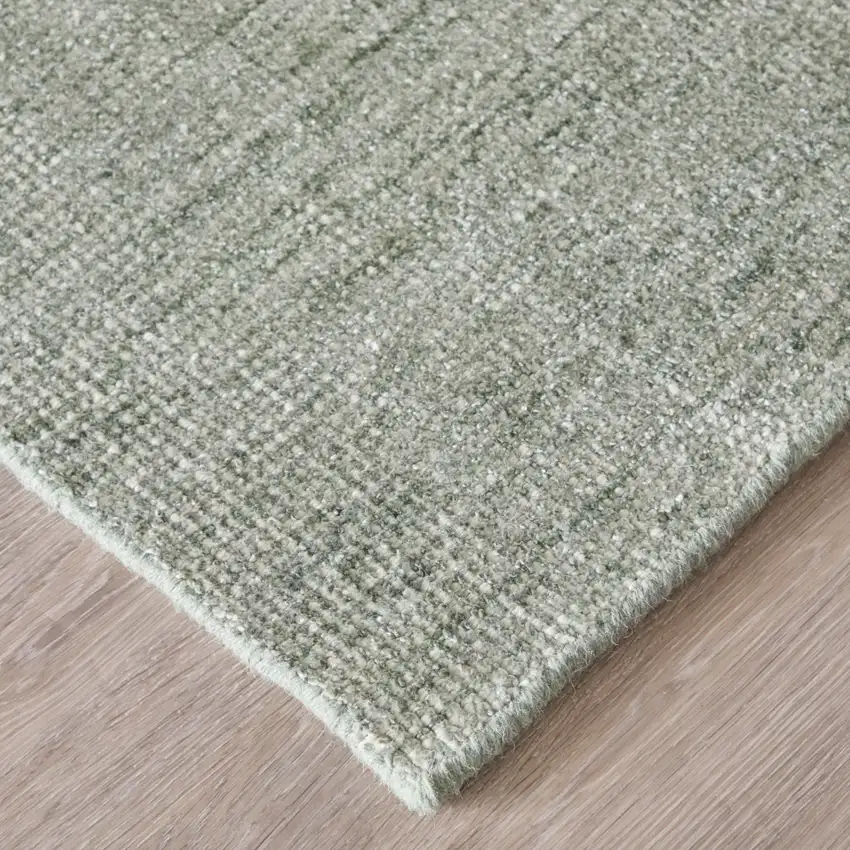 Green Hand Woven Area Rug Photo 6