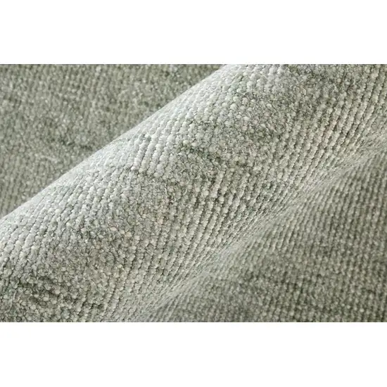 Green Hand Woven Area Rug Photo 7