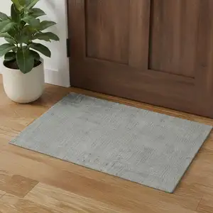 Photo of Green Hand Woven Area Rug