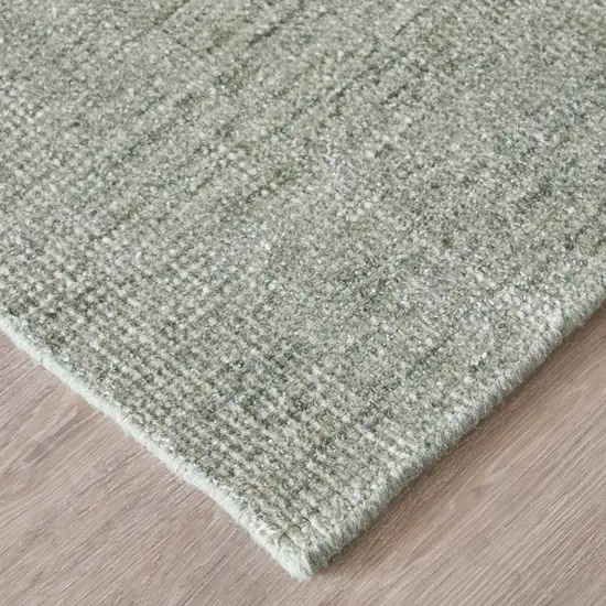 Green Hand Woven Area Rug Photo 6