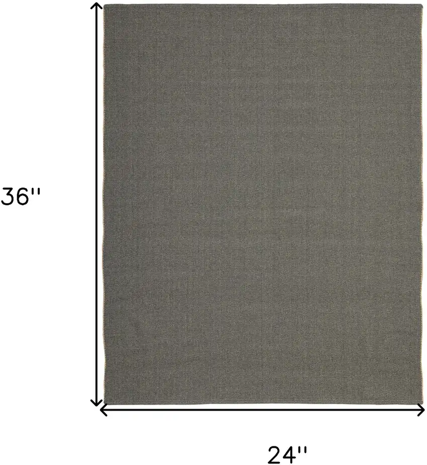 Green Hand Woven Area Rug Photo 3