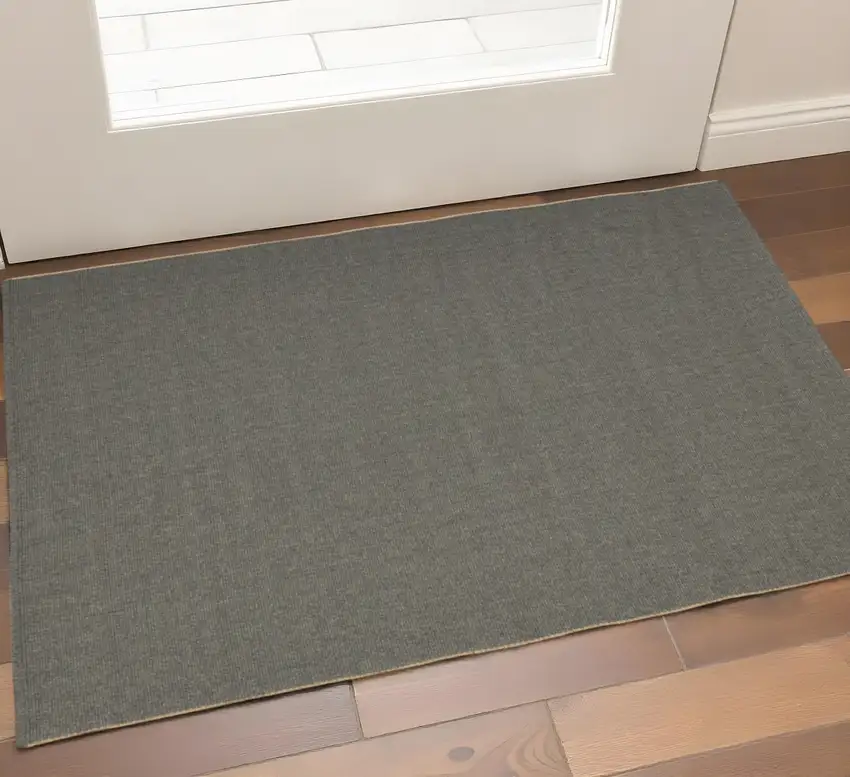 Green Hand Woven Area Rug Photo 1
