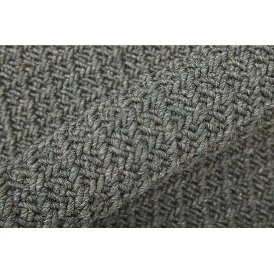 Green Hand Woven Area Rug Photo 9