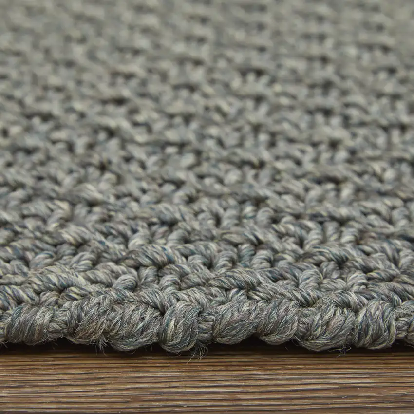 Green Hand Woven Area Rug Photo 6