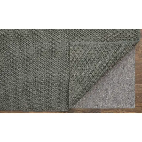 Green Hand Woven Area Rug Photo 5