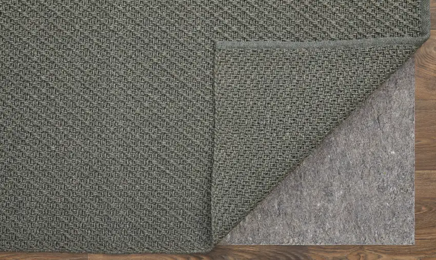 Green Hand Woven Area Rug Photo 5