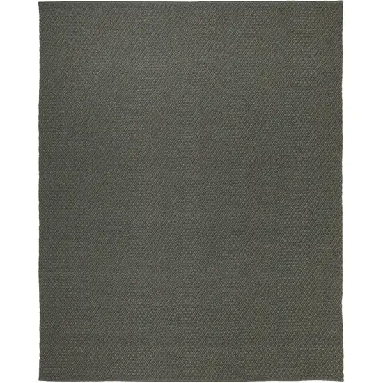 Green Hand Woven Area Rug Photo 2