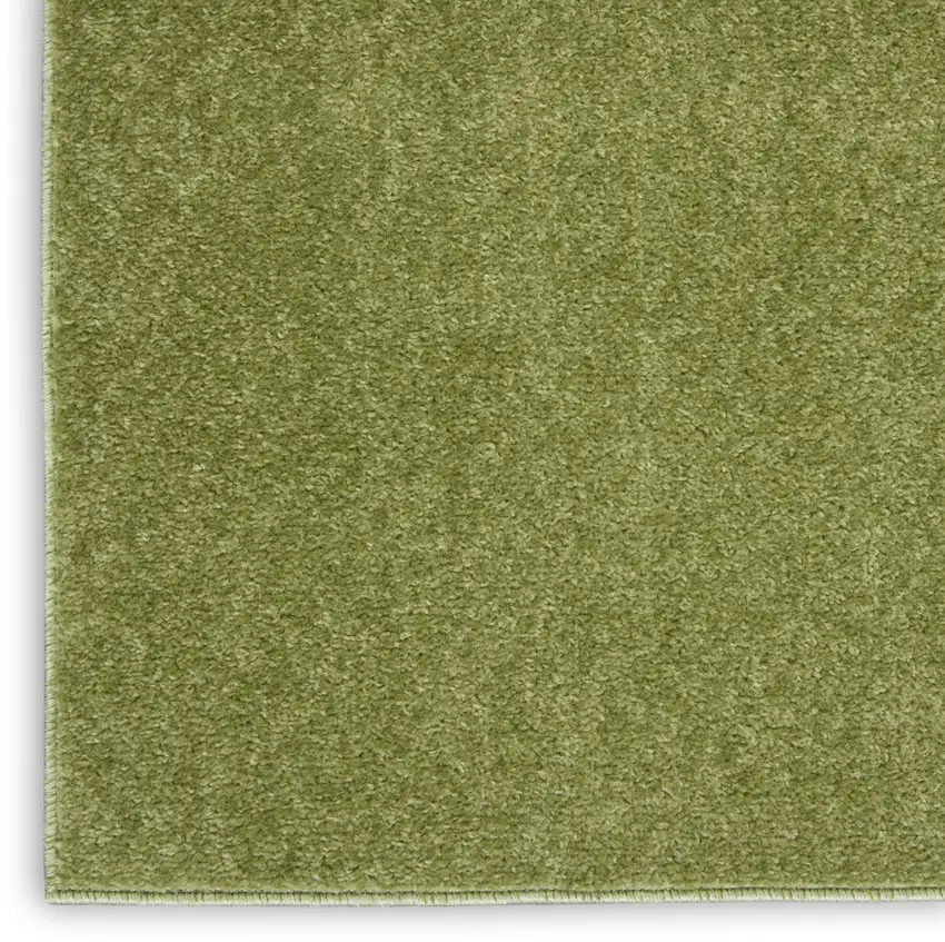 Green Indoor Outdoor Runner Rug Photo 9