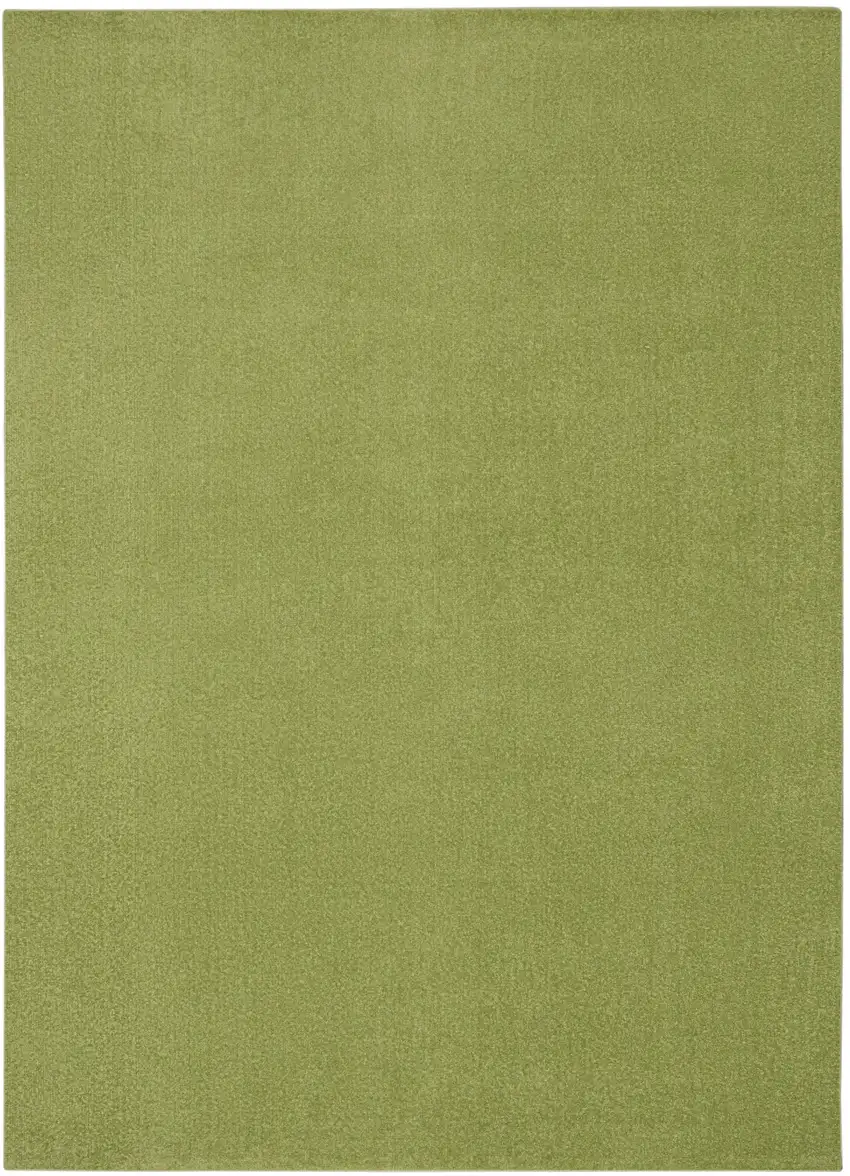 Green Indoor Outdoor Runner Rug Photo 1