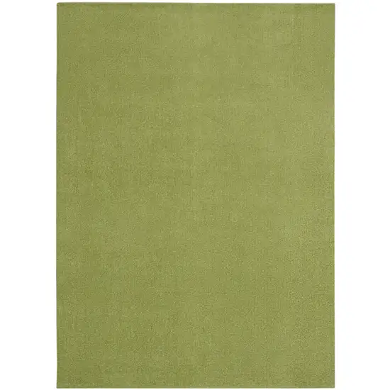 Green Indoor Outdoor Runner Rug Photo 3